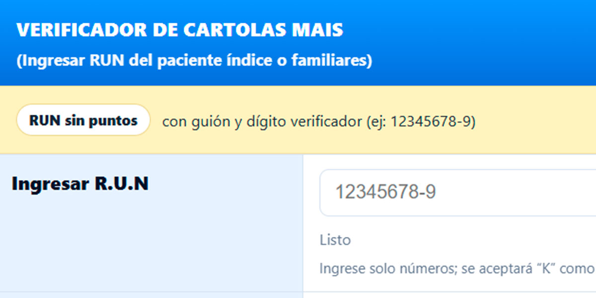Verificador de cartolas MAIS